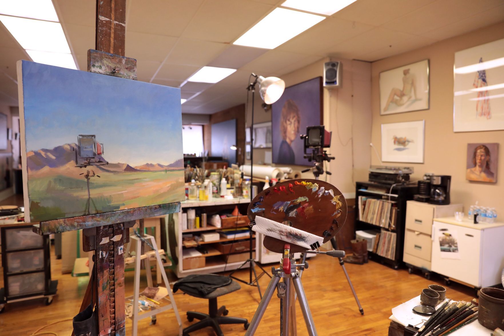 At Home with David and Mary Beth Ottinger in Bevo Mill artist's studio